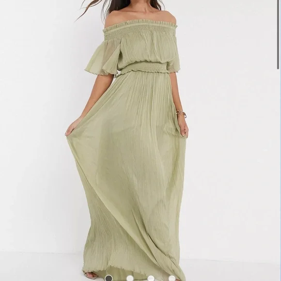 ASOS | Dresses | Sage Green Off Shoulder Maxi Dress Sizes 4 Asos Design | Poshmark ASOS | Dresses | Sage Green Off Shoulder Maxi Dress Sizes 4 Asos Design | Poshmark